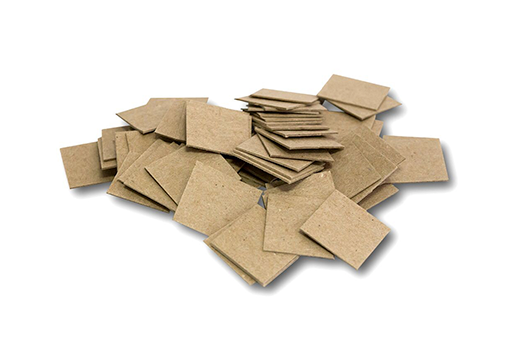 Shield VCI Fiberboard Chips  1"x1"    2500 per case