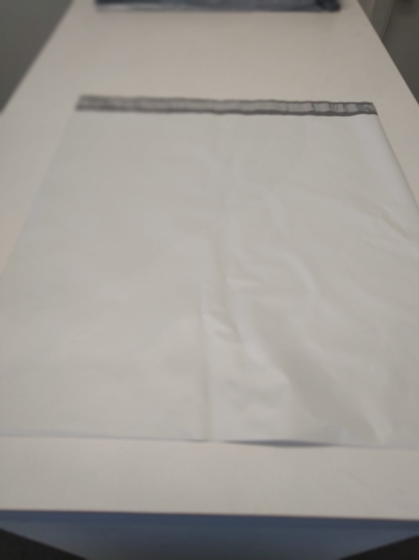 17.25"x17.75" custom 4mil White Poly Mailer Secure USPS approved 300 bags per case