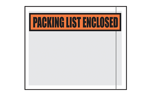 Packing List Envelopes