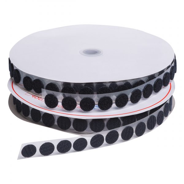 Hook & Loop Coins Dots on a Roll 3/4" Diameter