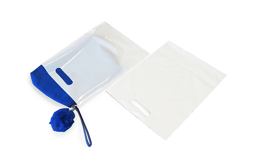 Merchandise Bags  2mil bags with Die cut handle