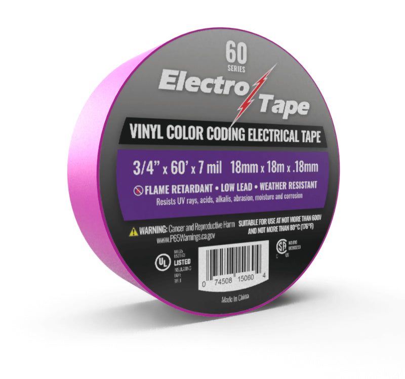 General Purpose Color Coding Electrical Tape – 60 Series