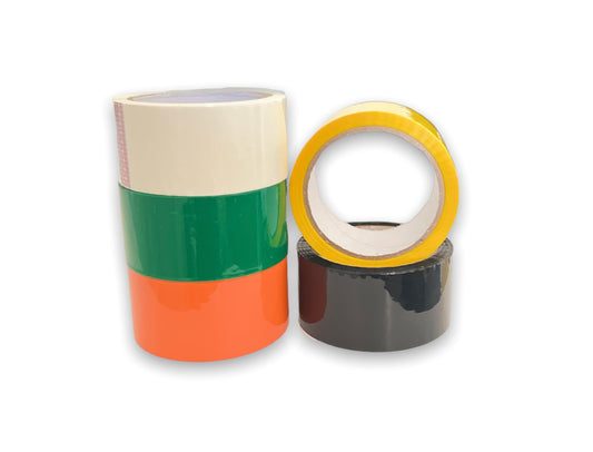 OPP-20C  2"x55yd colored carton sealing tape